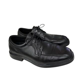 Nunn Bush Size 10.5 Men’s Comfort  Shoes Gel Leather Oxford Black Kore Slip
